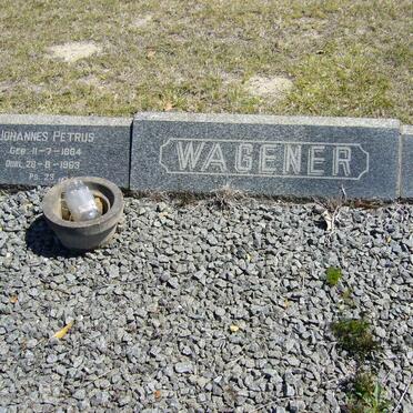 WAGENER Johannes Petrus 1884-1963 &amp; Susanna Maria 1895-1985 