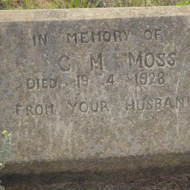 MOSS C.M. -1928