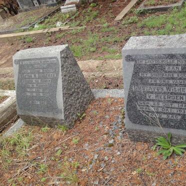 HEERDEN Gustavus Wilhelm, v. 1883-1932 &amp; Martha M. SCHOEMAN voorheen VAN HEERDEN nee DU PLESSIS 1885-1953