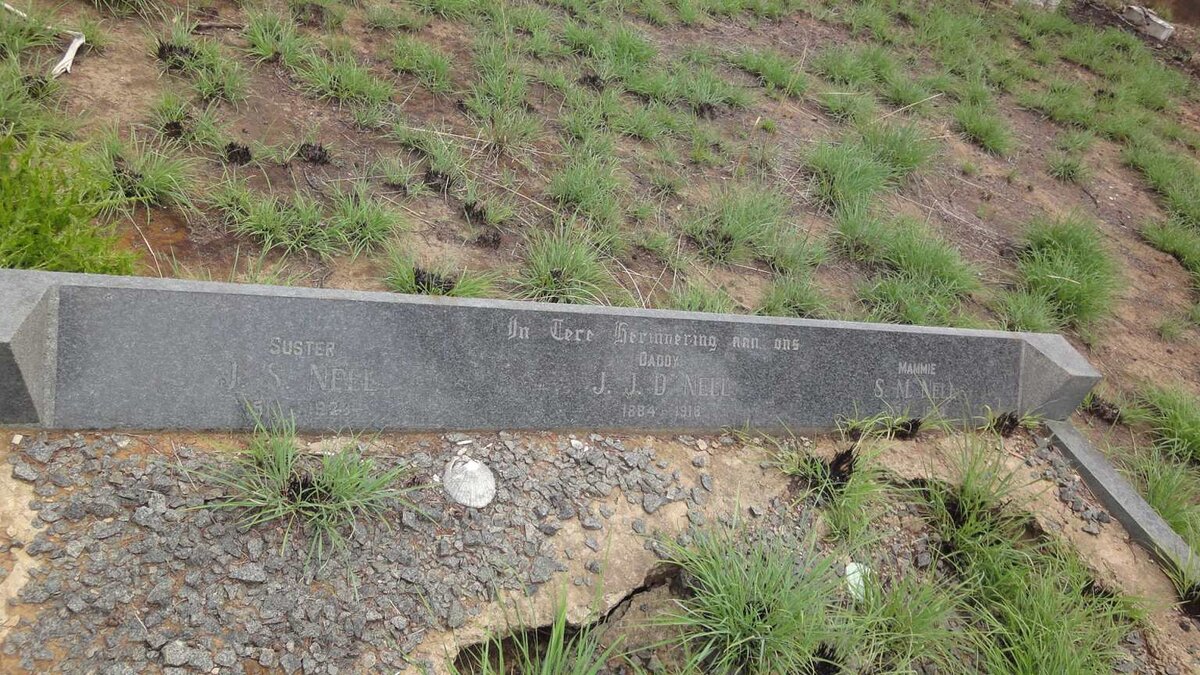 NELL J.J.D. 1884-1918 &amp; S.M. -19?8 :: NELL J.S. 19??-1923