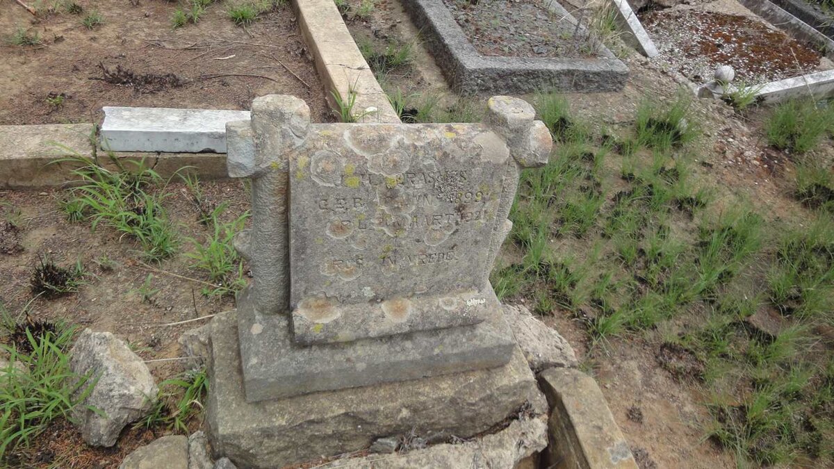 ERASMUS J.H. 1899-1921