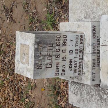 CLOETE Selwyn 1960-1960