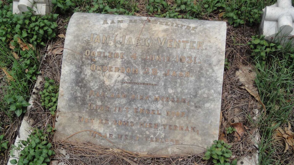 VENTER Jan -1931