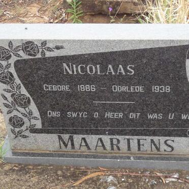 MAARTENS Nicolaas 1886-1938