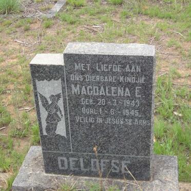 OELOFSE Magdalena E. 1943-1945