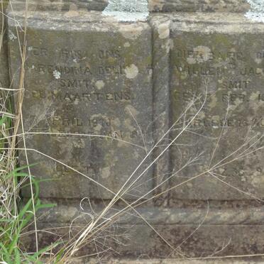 SMIT Willem Jacobus 1867-1929 &amp; Barendina Delina MAARTENS 187?-19??