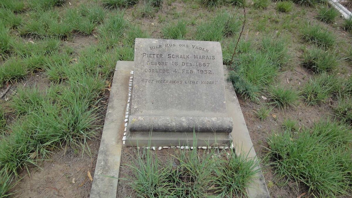 MARAIS Pieter Schalk 1867-1932