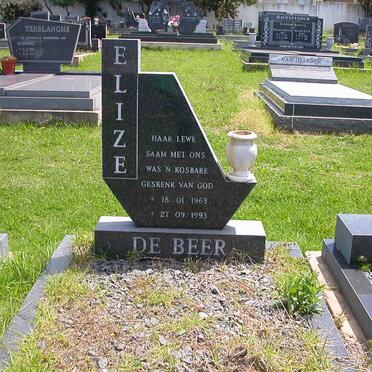 BEER Elize, de 1963-1993