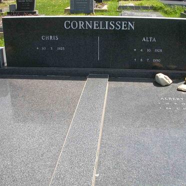 CORNELISSEN Chris 1925- &amp; Alta 1928-1990 :: CORNELISSEN Albert 1962-1996