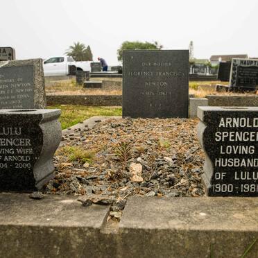 NEWTON Florence Francisca 1876-1967 :: SPENCER Arnold 1900-1981 &amp; Lulu 1904-2000 