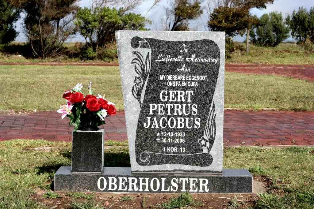 OBERHOLSTER Gert Petrus Jacobus 1933-2006