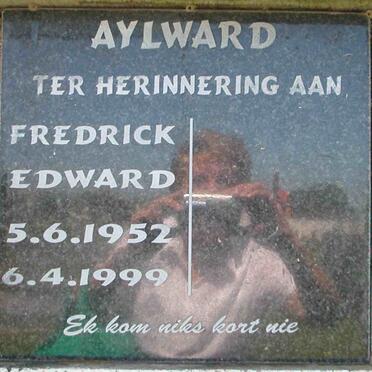 AYLWARD Fredrick Edward 1952-1999