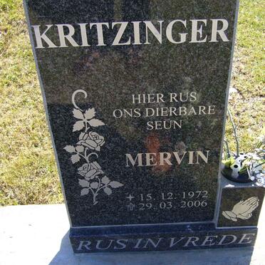 KRITZINGER Mervin 1972-2006