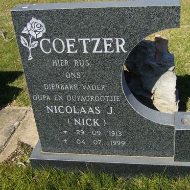 COETZER Nicolaas J. 1913-1999