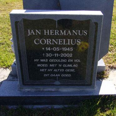 CORNELIUS Jan Hermanus 1945-2002