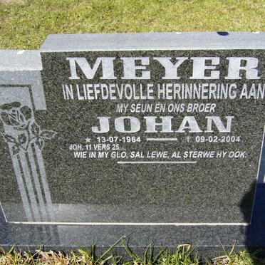 MEYER Johan 1964-2004