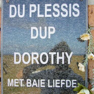PLESSIS Dup, du &amp; Dorothy