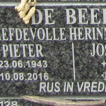 BEER Pieter, de 1943-2016 :: BEER Josephine, de 1940-2019