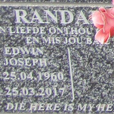 RANDALL Edwin Joseph 1960-2017