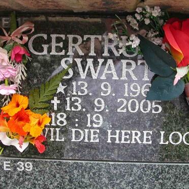 SWART Gertruida 1960-2005