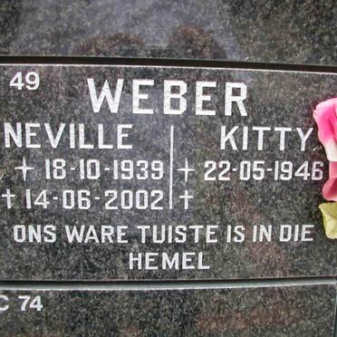 WEBER Neville 1939-2002 &amp; Kitty 1946-