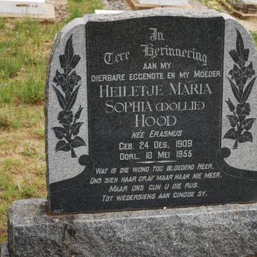 HOOD Heiletje Maria Sophia nee ERASMUS 1909-1955