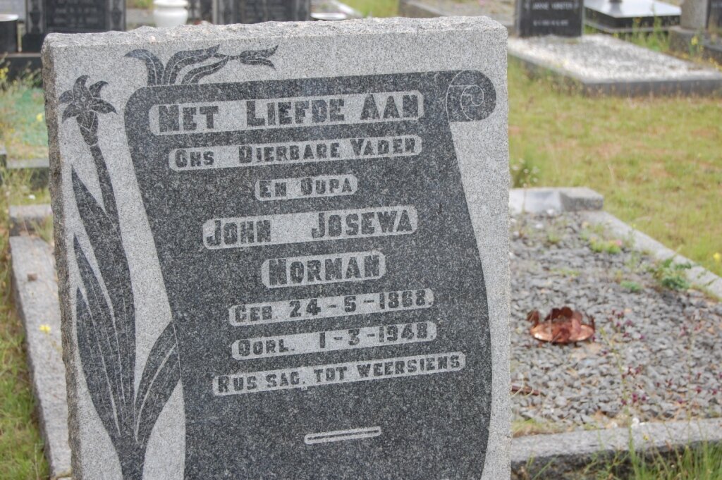 NORMAN John Josewa 1868-1948