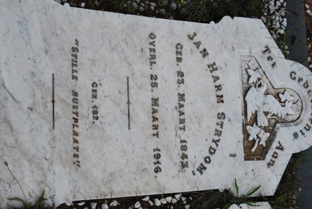 STRYDOM Jan Harm 1843-1916