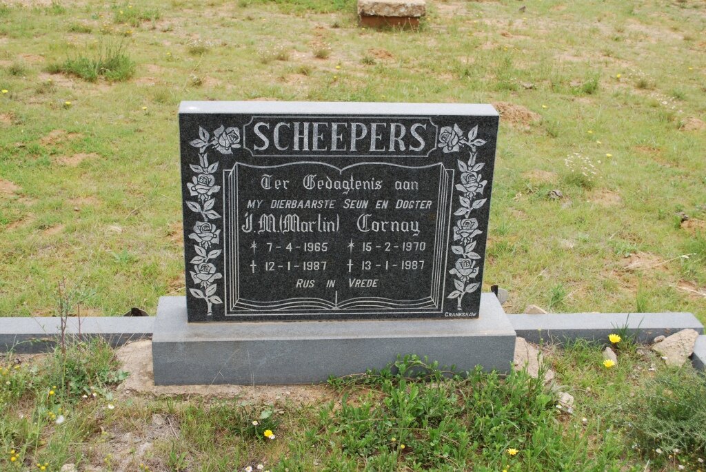 SCHEEPERS J. M. 1965-1987 :: SCHEEPERS Cornay 1970-1987