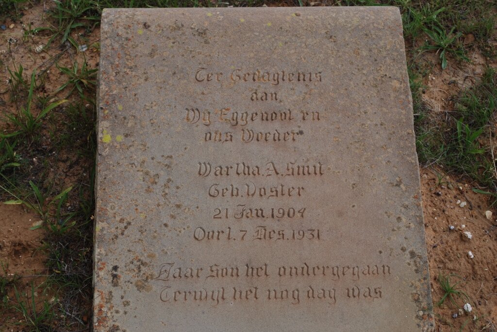 SMIT Martha nee VOSTER 1904-1931