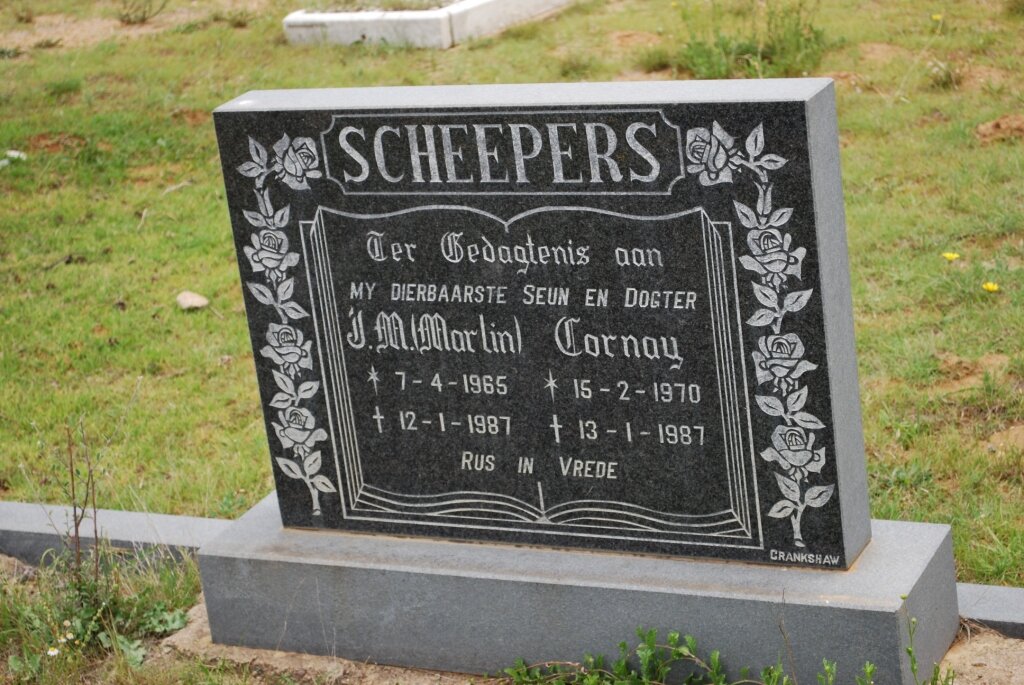 SCHEEPERS J.M.1965-1987 :: SCHEEPERS Cornay 1970-1987