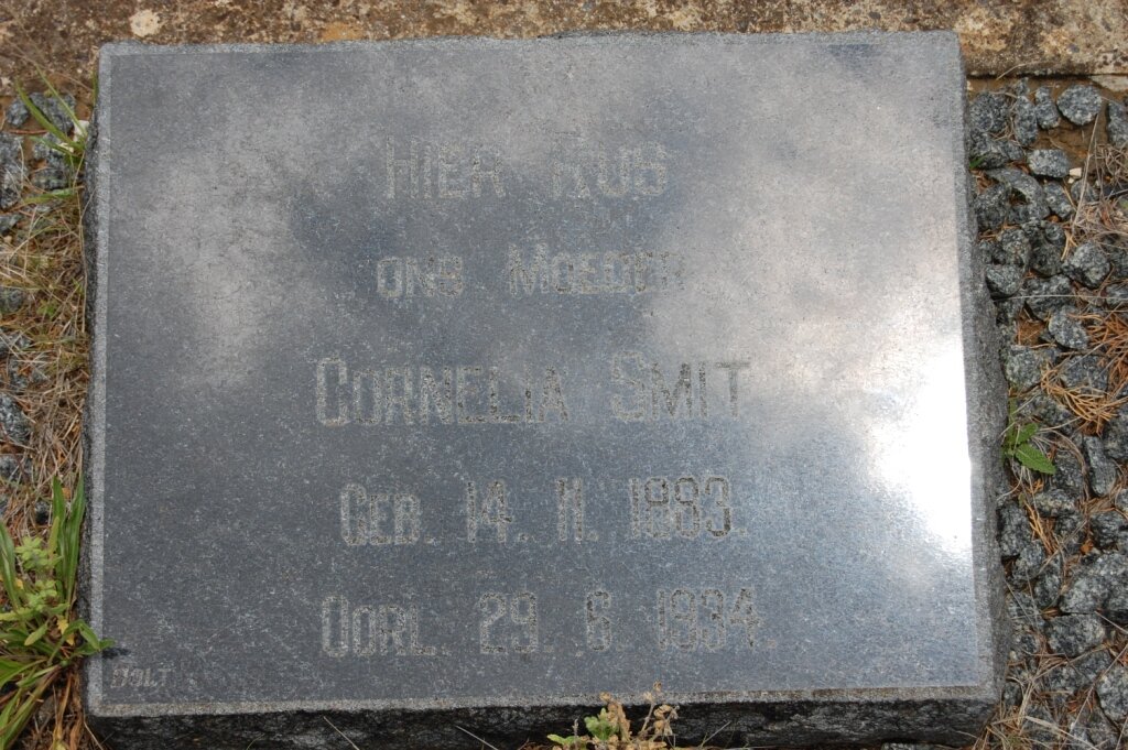 SMIT Cornelia 1883-1934