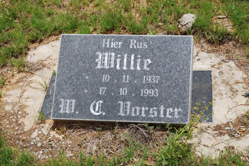 VORSTER W.C. 1937-1993