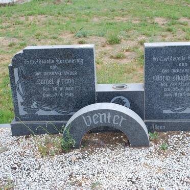 VENTER Daniel Frans 1888-1945 &amp; Maria Magdalena VAN PLETZEN 1889-1963