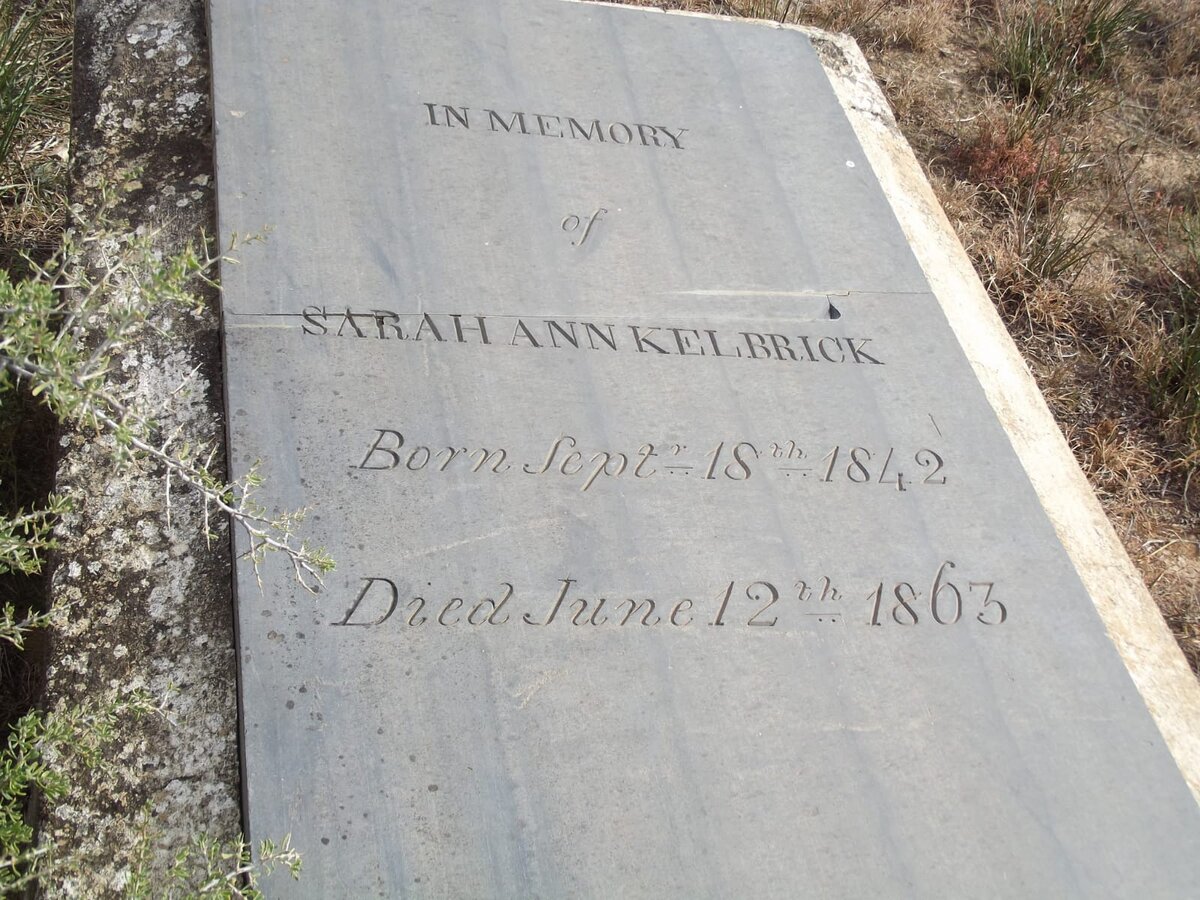KELBRICK Sarah Ann 1842-1863