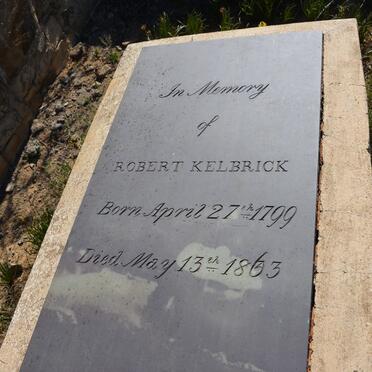 KELBRICK Robert 1799-1863