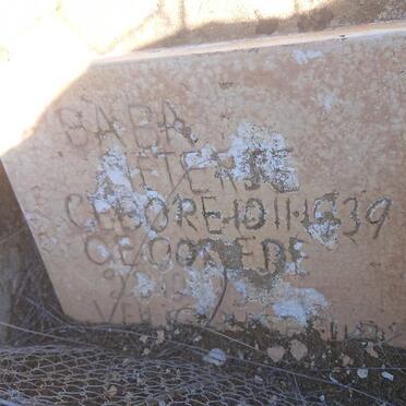 PIETERSE Baba 1939-19??