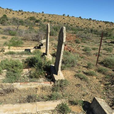 Eastern Cape, JANSENVILLE district, Hottentotsfontein 27, Middelplaas, farm cemetery