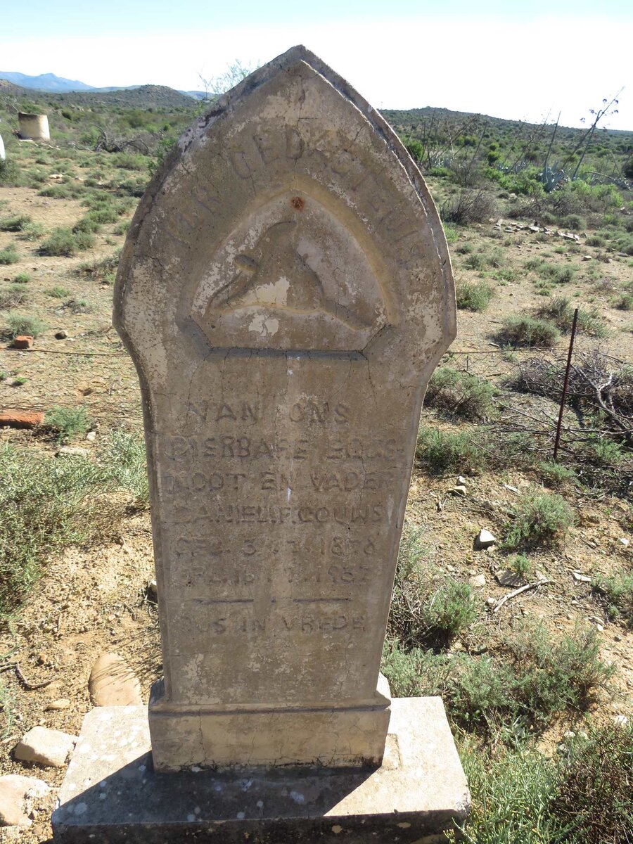 GOUWS Daniel F. 1878-1937