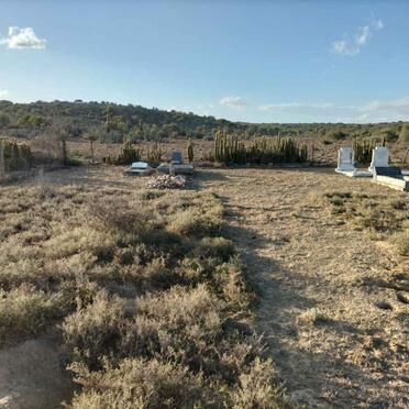 Eastern Cape, JANSENVILLE district, Uitkomst 22, Laer-Uitkomst, farm cemetery