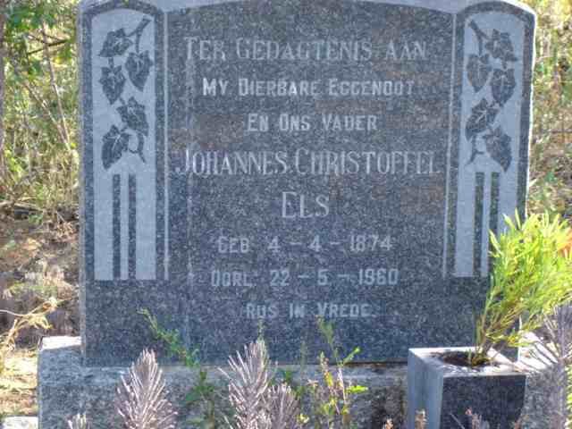 ELS Johannes Christoffel 1874-1960