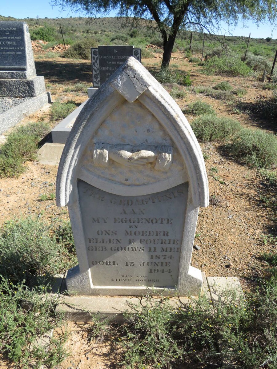 FOURIE Ellen E. nee GOUWS 1874-1944