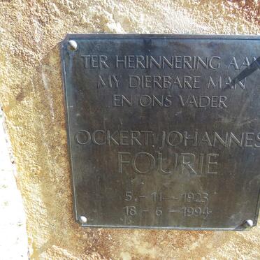 FOURIE Ockert Johannes 1923-1994_2