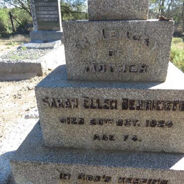 BERRINGTON Sarah Ellen -1924