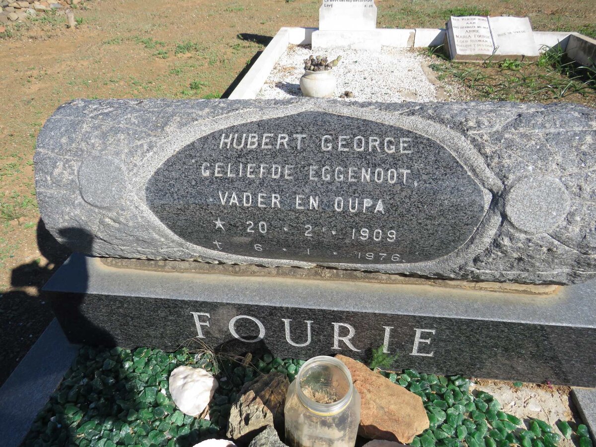 FOURIE Hubert George 1909-1976