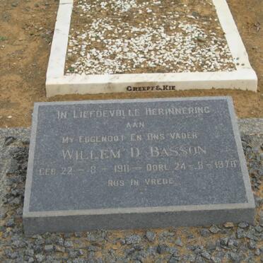 BASSON Willem D. 1911-1970