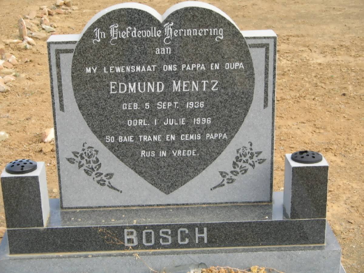 BOSCH Edmund Mentz 1936-1996