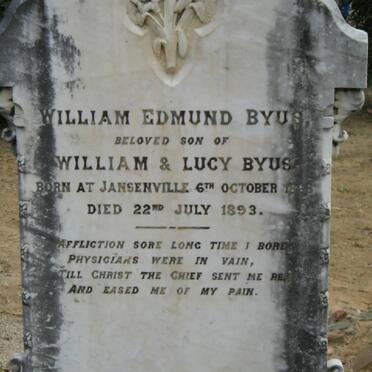 BYUS William Edmund 1868-1893