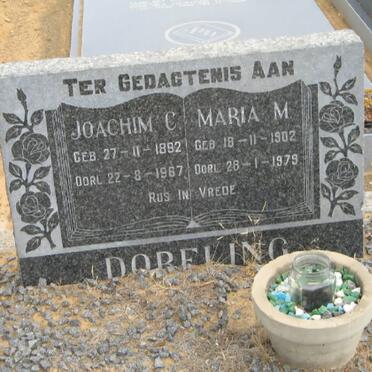 DORFLING Joachim C. 1892-1967 &amp; Maria M. 1902-1979