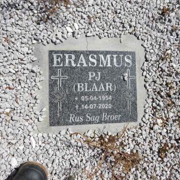 ERASMUS P.J.  1954-2020